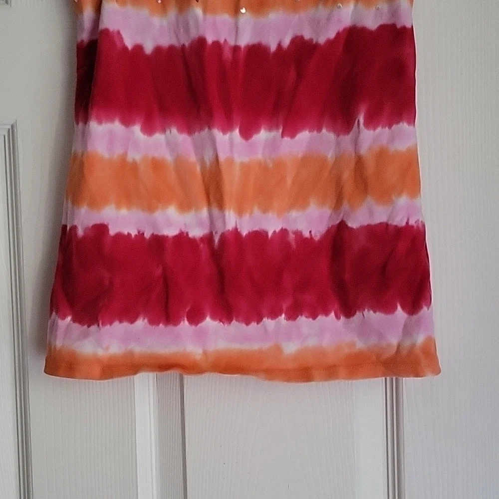 Justice Girl's Tye Dye Tank